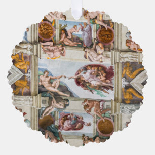 Sixtijnse Kapel Michelangelo - Vaticaan, Rome, Ita Ornament Kaart
