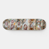 Sixtijnse Kapel Michelangelo - Vaticaan, Rome, Ita Persoonlijk Skateboard (Horizontaal)