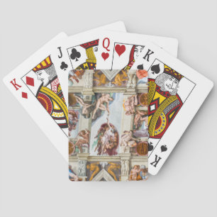 Sixtijnse Kapel Michelangelo - Vaticaan, Rome, Ita Pokerkaarten