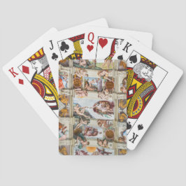 Sixtijnse Kapel Michelangelo - Vaticaan, Rome, Ita Pokerkaarten