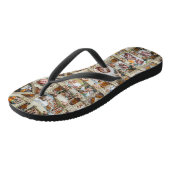 Sixtijnse Kapel Michelangelo - Vaticaan, Rome, Ita Teenslippers (Schuin)