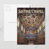 Sixtijnse Kapel Vaticaanstad Briefkaart (Voorkant / Achterkant)