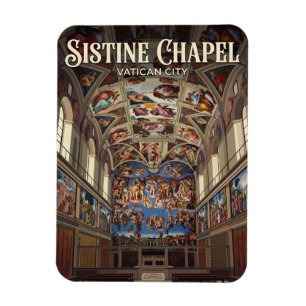 Sixtijnse Kapel Vaticaanstad Magneet