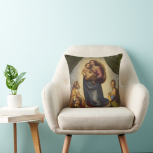Sixtijnse Madonna van Raphael Kussen