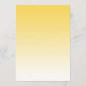 Sixty and Sassy Lemon Yellow Ombre 60th Birthday Kaart (Achterkant)