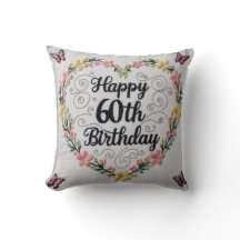 Sixty and Spectacular Sierkussen: een feestelijke 