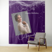 Sixty Birthday photo Wandkleed (In situ)