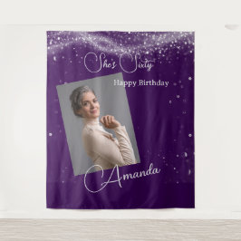 Sixty Birthday photo Wandkleed