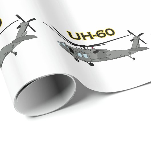 Sixty Black Hawk Cadeaupapier (Rol Hoek)