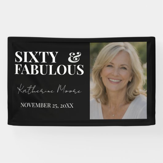 Sixty & Fabulous Spandoek (Horizontaal)