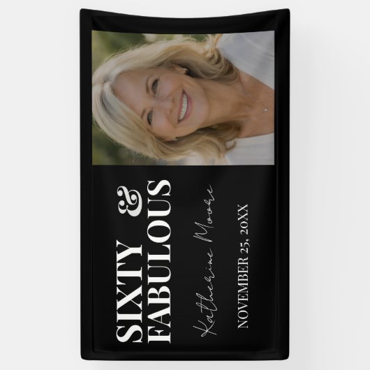 Sixty & Fabulous Spandoek (Verticaal)