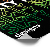 "SIXTYNINE DESIGN" logo Poster (Hoek)