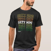 "SIXTYNINE DESIGN" logo T-shirt (Voorkant)