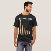 Size Matters Bullets T-shirt (Voorkant volledig)