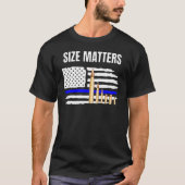 Size Matters Bullets T-shirt (Voorkant)