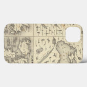 Size of Lakes and Islands Case-Mate iPhone Case (Achterkant (horizontaal))