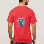 Size Shifter Hero T-shirt Collectie" (Achterkant)