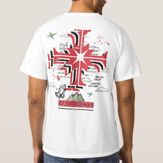 Sizmo x Pal Biso - Cathedraal - T-Shirt (Achterkant)