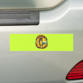 SIZZELENDE PAPEGAAIEN BUMPERSTICKER (Op auto)