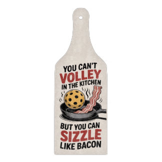 Sizzle als bacon Pickleball Keuken Snijplank