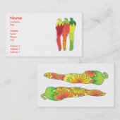 Sizzle Business Card-sjabloon Visitekaartje (Voorkant / Achterkant)