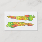 Sizzle Business Card-sjabloon Visitekaartje (Achterkant)