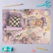Sizzle in Lavender Dolly Decoupage Papier (Craft)