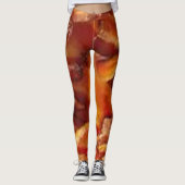 Sizzle in stijl: Schattige Varkenspek en Baconpatr Leggings (Voorkant)