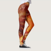 Sizzle in stijl: Schattige Varkenspek en Baconpatr Leggings (Rechts)