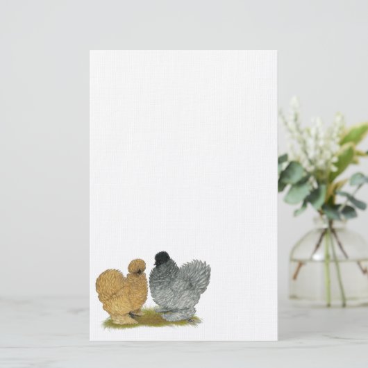 Sizzle Kippen Briefpapier (Staand voorkant)