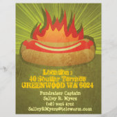 Sizzle-partij Flyer (Achterkant)