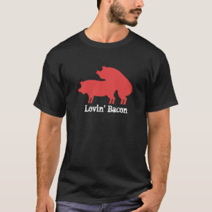 Sizzle Stijl Met Liefde Bacon Liefdevolle Bacon Gr T-shirt