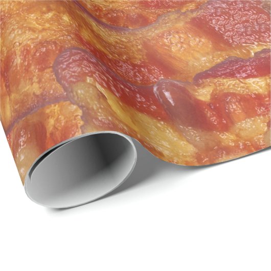 Sizzlin Fried Bacon Cadeaupapier (Rol Hoek)