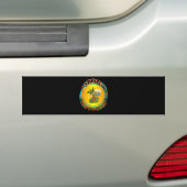 Sizzlin in South Beach Bumpersticker (Op auto)