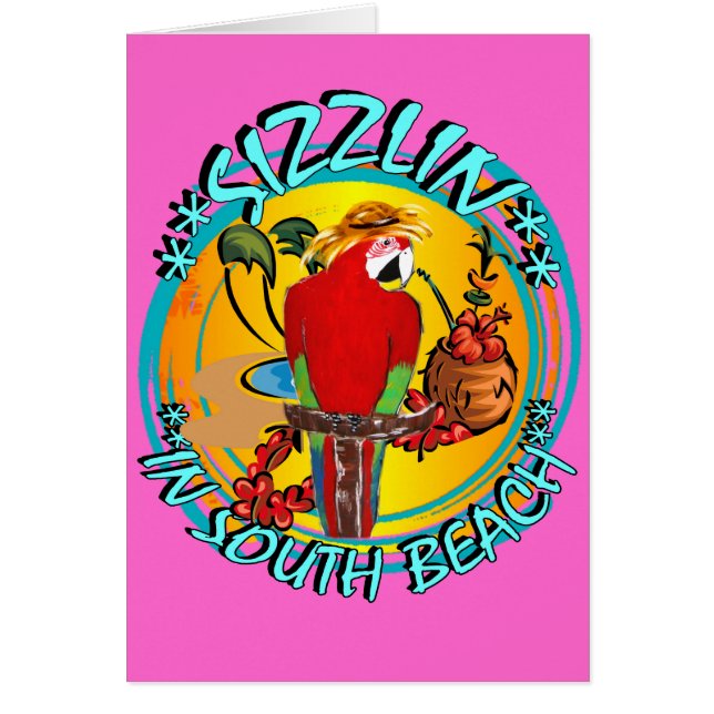 SIZZLIN PARROTS (Voorkant)