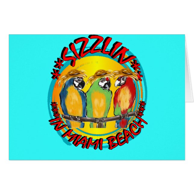 SIZZLIN PARROTS (Voorkant Horizontaal)