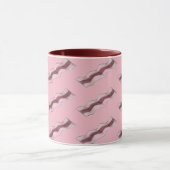 Sizzling Bacon Breakfast Food Fried Strips Vlees Mok (Midden)