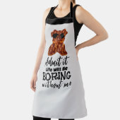 Sizzling Bacon Schort:  Chef Humor Schort (Insitu)