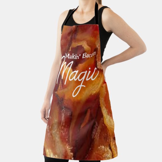 Sizzling Bacon Schort: Pas uw kookstijl aan Schort (Insitu)