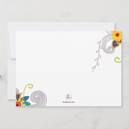 Sizzling Chicks Girl's Night Out uitnodiging (Achterkant)