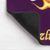 Sizzling Heet Flaming Ping Pong Muismat (Hoek)
