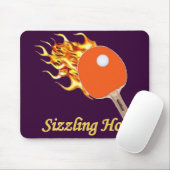 Sizzling Heet Flaming Ping Pong Muismat (Met muis)