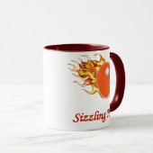 Sizzling Hot Flaming Ping Pong Mok (Voorkant rechts)