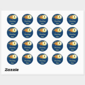 Sizzling Hot Pinball Ronde Sticker (Vel)
