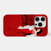 Sizzling in Paris iPhone Hoesje (Achterkant horizontaal)