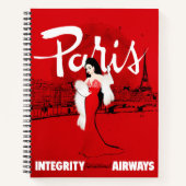 Sizzling in Paris Notitieboek (Voorkant)