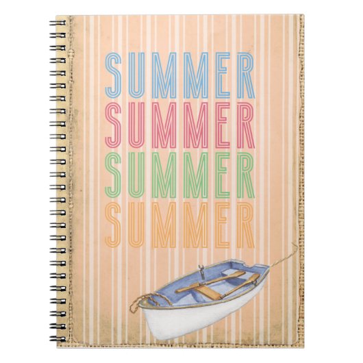 Sizzling Summer Vibes Notitieboek (Voorkant)