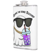 Sizzurp Ghost Kawaii Flask Heupfles (Links)