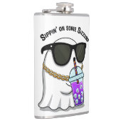 Sizzurp Ghost Kawaii Flask Heupfles (Rechts)