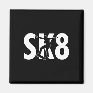 Sj8 Cool Skateboard Ontwerp Skateboarden Trucs Sk Magneet